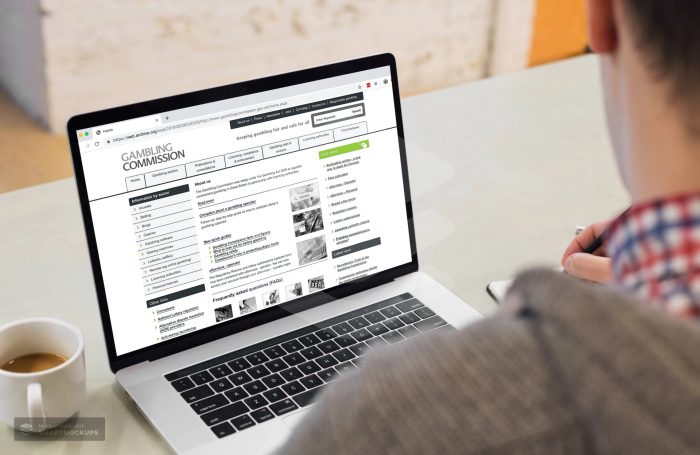 gambling commission website development